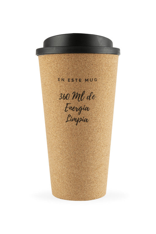 Vaso Corcho tapa negra