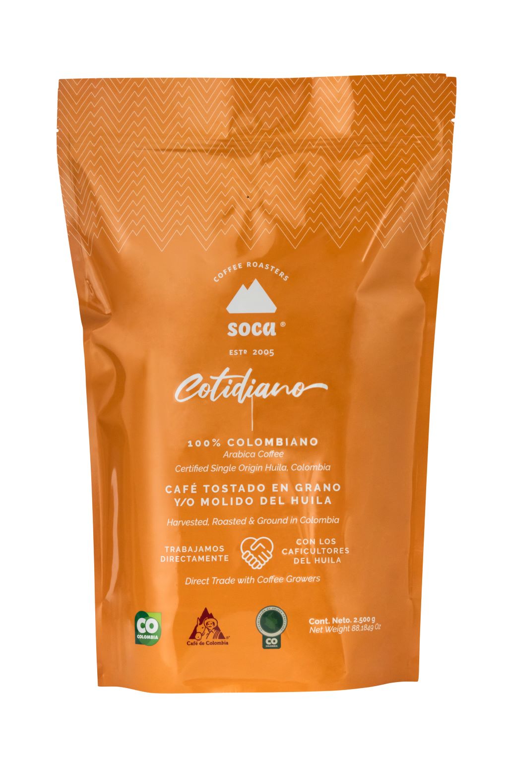 Cotidiano (Valcafé) bolsa 2500 gramos