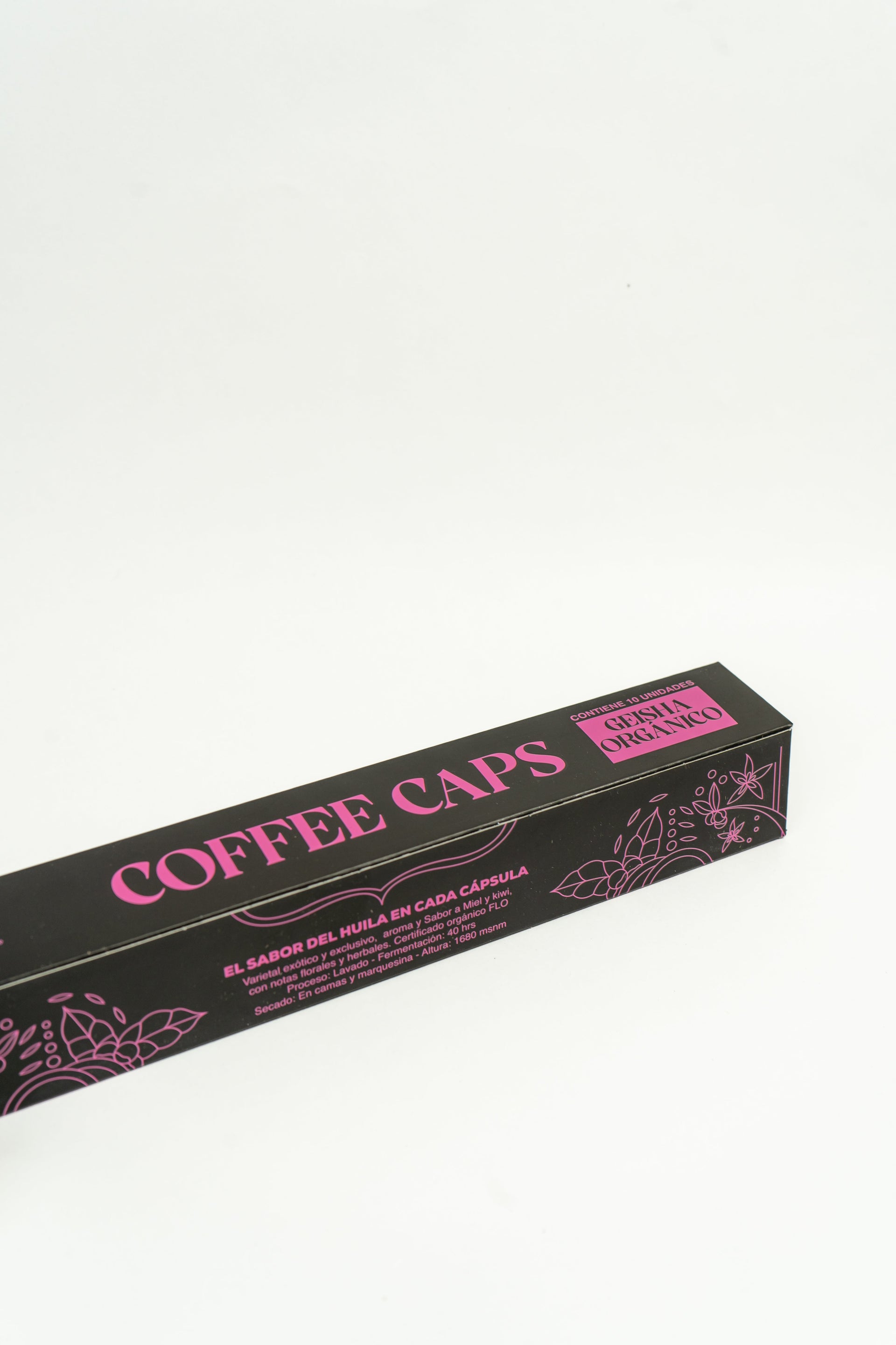 Cápsulas de café Geisha Orgánico Soca x 10 unidades
